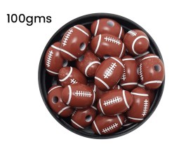 Cuentas plasticas pelota rugby